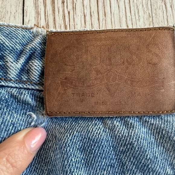 Vtg Guess Jeans High Waist Loose Fit Tapered Leg Distressed 90s Y2K Men’s 32x30 - Picture 11 of 11